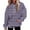 Purple, variant on Hoodies Pullover Cotton Sweaters Oversized Hoodies Striped Plus Size Long Sleeve Sweaters Pullover Fall with Pocket Running Sweatshirts Half Zip Pullover Women Pullover Sweaters Coffee L