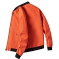thumbnail image 1 of M-4TG Veste Homme Automne Fine Manches Longues Uniforme de Baseball Coupe-Vent Veste de Cyclisme Fermeture Éclair Décontractée, 1 of 5