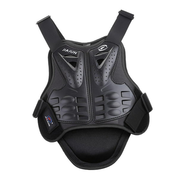 Protección para la columna vertebral, el pecho y la espalda para motocross y esquí. Negro