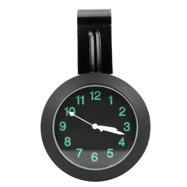 Reloj De Motocicleta Con Montaje En Manillar De Aleación De Aluminio Resistente Al Agua Para Motocicletas Universales