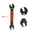 thumbnail image 2 of Uxcell Double Sided Bike Pedal Wrench 15/16/17mm Bicycle Pedal Removal Spanner for Biking Cycling Mountain Bike, 2 of 6