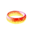 thumbnail image 2 of Minnieouse Anillo unisex que brilla en la oscuridad Anillo de acrílico Luminoso Noche que brilla intensamente Joyería de mano Regalo de vacaciones, Rojo y Type3 NO3 Minnieouse AP000901-08, 2 of 6