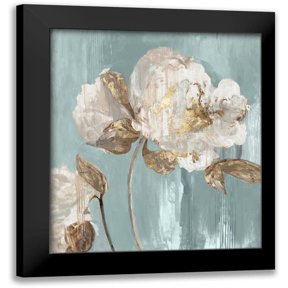PI Studio 12x13 Black Modern Framed Museum Art Print Titled - Golden Tulip