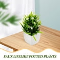 thumbnail image 3 of HAMPPLIES 4Ud Plantas Artificiales En Maceta Decorativas Con Bonsái Para Comedor Y Escritorio, 3 of 7