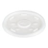 Dart Plastic Lids, Fits 12 oz to 24 oz Hot/Cold Foam Cups, Straw-Slot Lid, Translucent, 100/Pack, 10 Packs/Carton