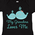 thumbnail image 4 of Inktastic My Grandma Loves Me Boys or Girls Baby Bodysuit, 4 of 5
