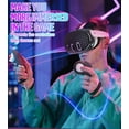 thumbnail image 6 of GAEKOL VR Shell Protective Protector Cover for Meta/Oculus Quest 3, Silicone Front Headset Protector Cover Anti Scratch Anti Dust Anti Shock, Compatible with Quest 3 Accessories (Black), 6 of 9