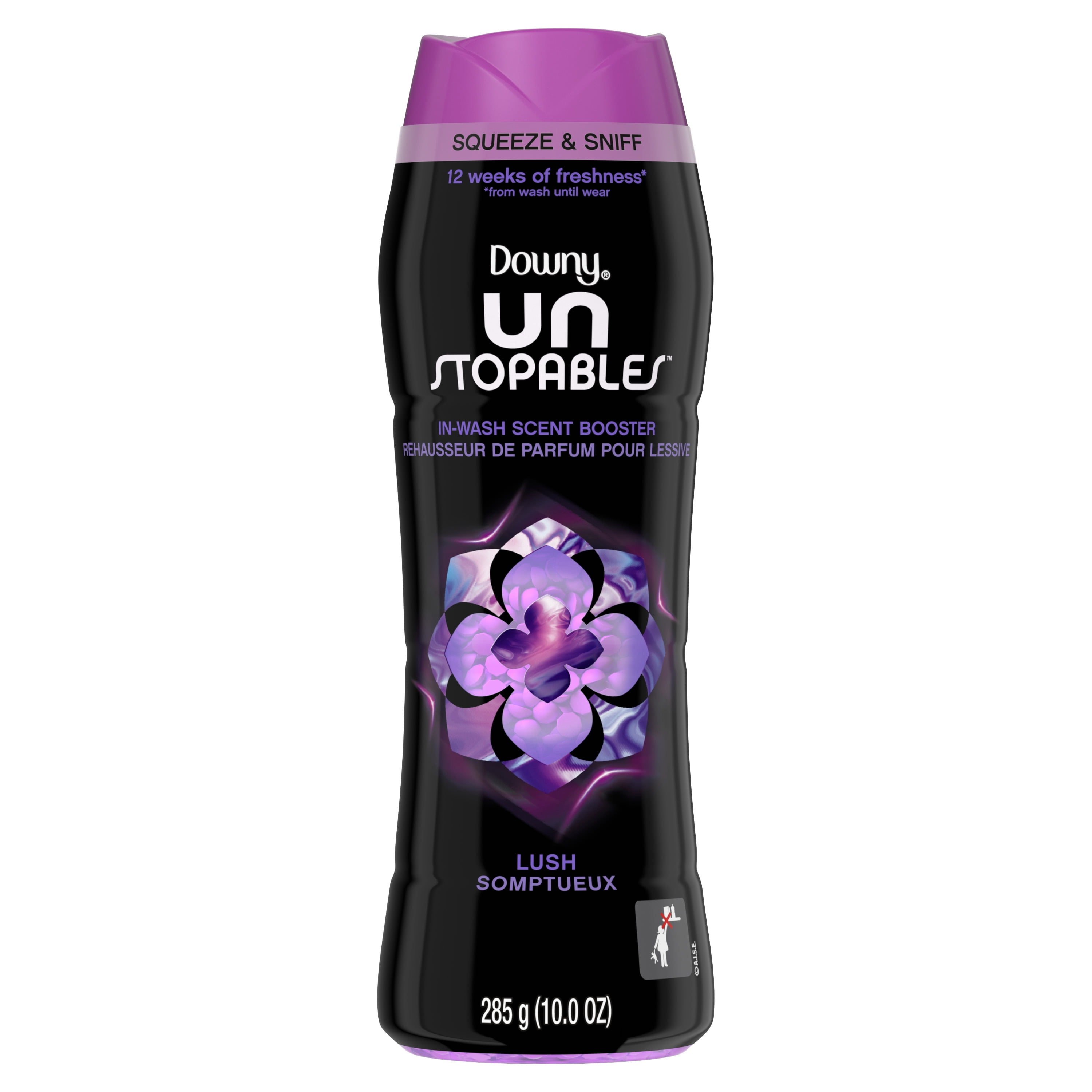 Downy Unstopables In-Wash Scent Booster Beads, Lush, 10.0 oz