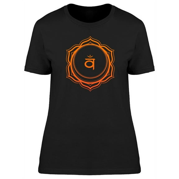 Sacral Chakra T-Shirt Women -Image by Shutterstock, Female Medium
