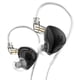 thumbnail image 2 of KZ Auriculares con cable de 3,5 mm Auriculares de música Auriculares portátiles para correr Auriculares para viajes Teléfono móvil Altavoz de 10 mm Auriculares de 2 pines Negro, Regular AweSitey EL005355-01B, 2 of 2