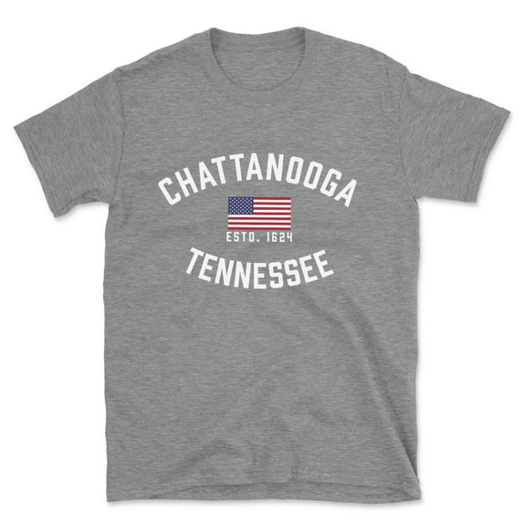Chattanooga Tennessee Patriot Men's Cotton T-Shirt