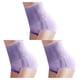 thumbnail image 3 of Qarigey Bragas de fibra de bambú para mujer, ropa interior flexible lavable de realce corporal de cintura alta de Color sólido, calzoncillos Type1 NO1, 3 of 6