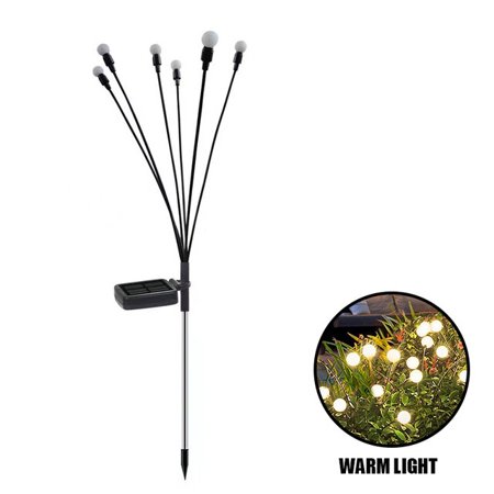 

DabuLiu Solar LED Light Outdoor Waterproof Garden Sunlight Powered Landscape Lights Firefly Garden Lights Lawn Garden Decor Solar Light