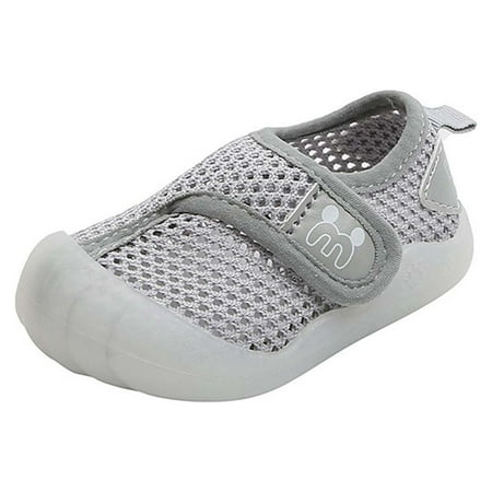 AnuirheiH Toddler Soft-soled Breathable Sandals Baby Shoes For Boys Girls Mesh Shoes Sale Clearance