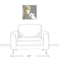 thumbnail image 3 of Creative Products Mom and Child Sheep 16x16 Canvas Wall Art, 3 of 5