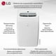 thumbnail image 4 of Aire Acondicionado Portátil LG LP1225WC Solo Frío 12,000 BTU's 115 V, 4 of 6
