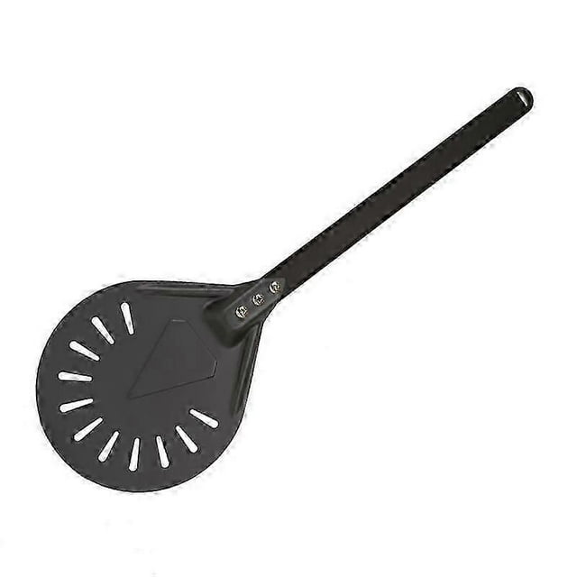 Perforated Pizza Shovel, Hard Anodized Aluminum Oven Pizza Paddle for Baking Homemade Pizzas, Breads, Small Round Pizza Shovel, 7 Inches Betterlifefg