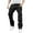 Black, variant on FYEGRE Men’s Comfort Flex Waistband Jean Mens Slim Fit Straight Leg Retro Hop Street Denim Trousers With Classic Style And Comfortable Black S/28