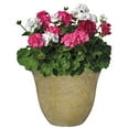 thumbnail image 3 of Classic Home and Garden Patio Pot Honeysuckle Planter, 15 Inch, Fossil, 3 of 4