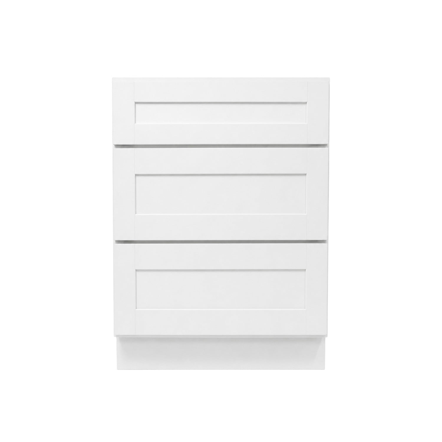 Design House Brookings Kitchen Drawer Cabinet, White, 24"