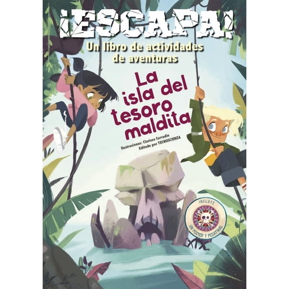 Escapa! La Isla del Tesoro Maldita, (Paperback)
