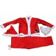 thumbnail image 1 of Disfraz de Papá Noel para hombres y mujeres, uniforme de arlequín travieso de circo divertido, decoración de fiesta de Navidad, Cosplay, nuevo, 1 Juego, 1 of 7