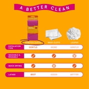 Cleanlogic Daily Cleanse Stretch Cloth, Gentle Exfoliating Body Cloth