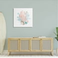 thumbnail image 2 of Aquatic Coral Pattern Seashells Animals & Insects Graphic Art Gallery Wrapped Canvas Print Wall Art, 2 of 7