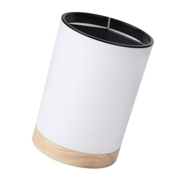 Spacious Ceramic Cooking Utensil Crocks with Swivels Stand Kitchen Supplies for Countertop Farmhouse Decoration