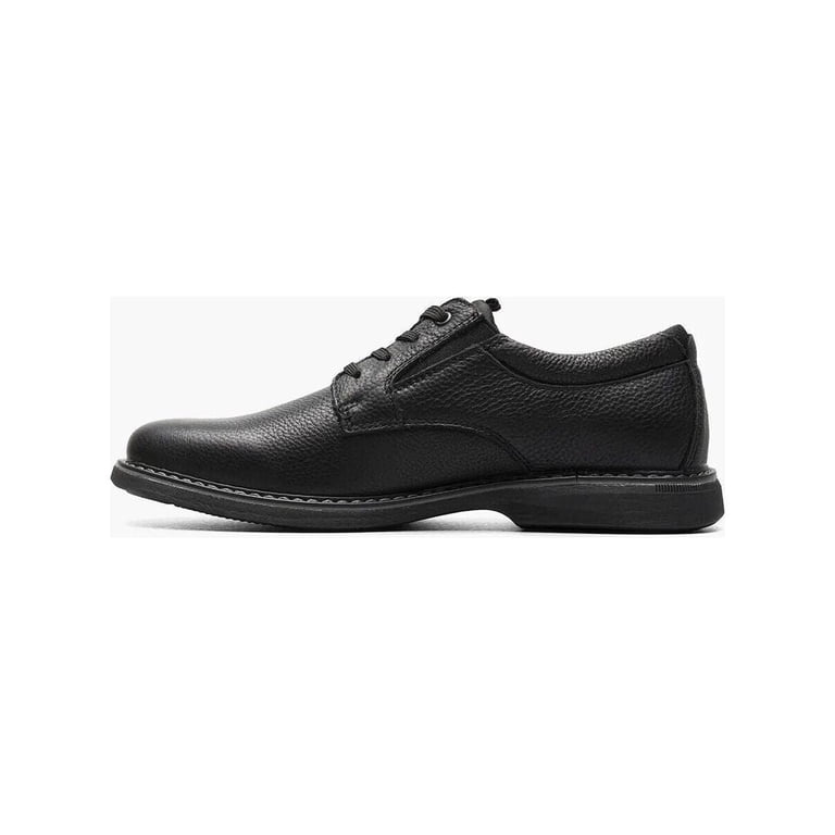 Nunn Bush Otto Plain Toe Oxford Shoes Comfort Leather Black  display picture 3