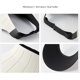 thumbnail image 2 of Wide Sun Sun Vizor Hat Women's Visors Adjustable Clip Summer Beach Hat Men's Open Sports Cover Golf Travel B-Black Polyamide, 2 of 5