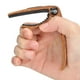 thumbnail image 5 of Cejilla para guitarra, Capo + 5 púas para guitarra, piezas de guitarra, fiabilidad excepcional, 5 of 8