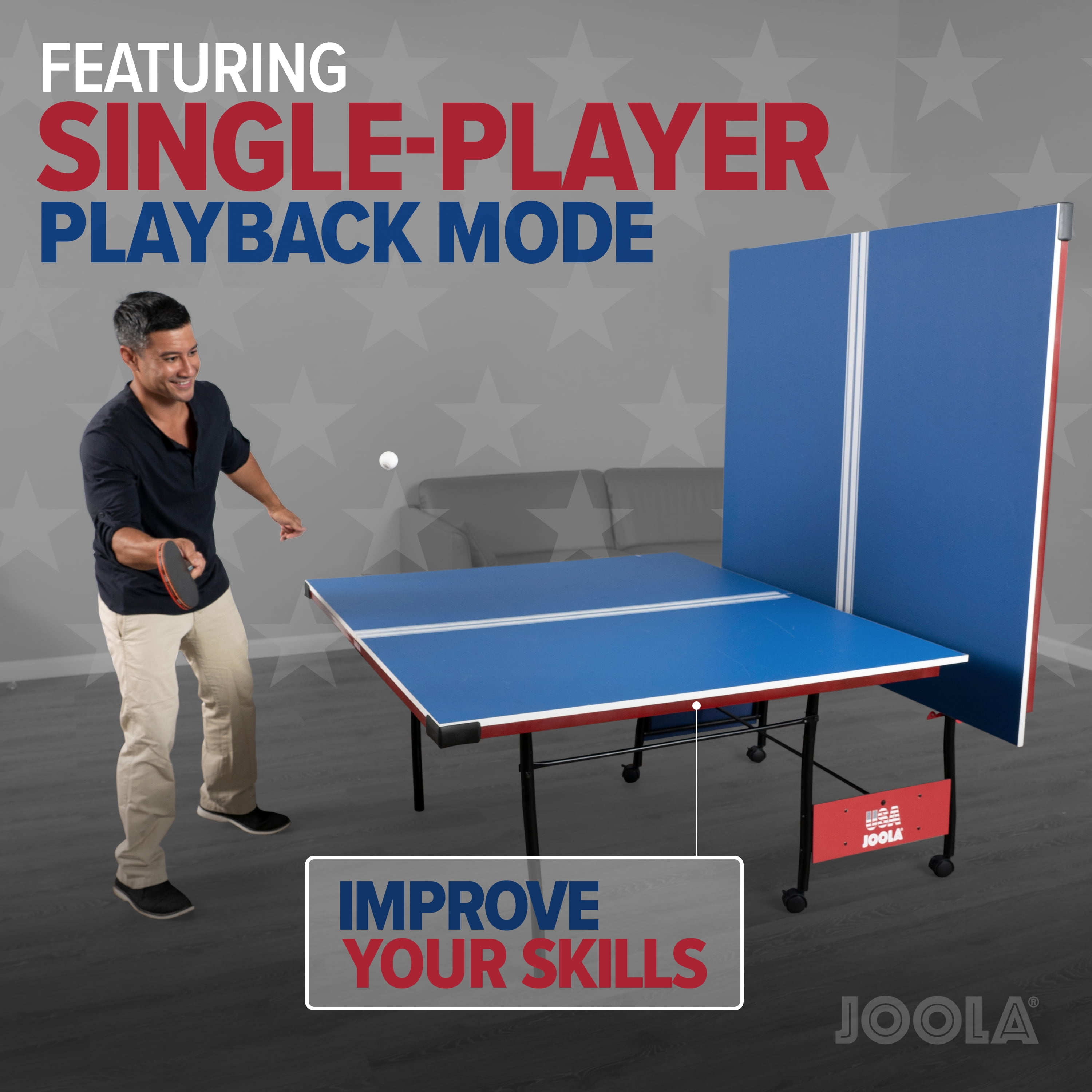 JOOLA Brighton X-Leg Table Tennis Table