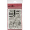thumbnail image 2 of Uniquely Creative 4"X6" Clear Stamps 22/Pkg-Warm Wishes, 2 of 2
