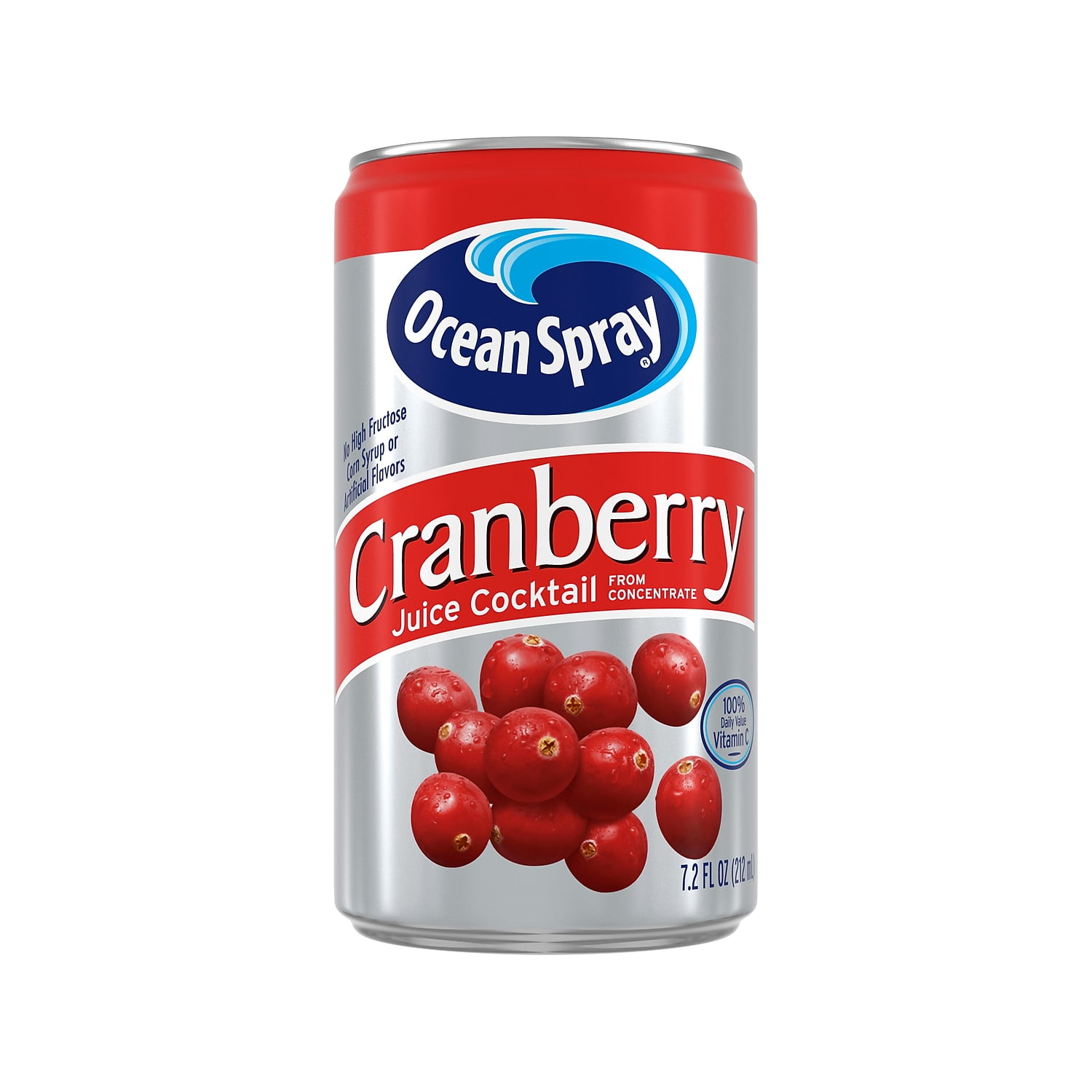 Ocean Spray Cranberry Juice Cocktail 7.2 fl. oz. 24 Cans/Carton (2006) OCE02006