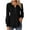 Black, variant on Scyoekwg Womens Tops Dressy Casual V Neck Button Up Pleated Tunic Shirts Trendy Long Sleeve Lantern Sleeve Shirts Loose Lightweight Blouses (Black,L)