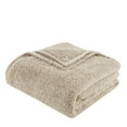 thumbnail image 6 of Woolrich Burlington Berber Blanket, Full/Queen, Tan, 6 of 7
