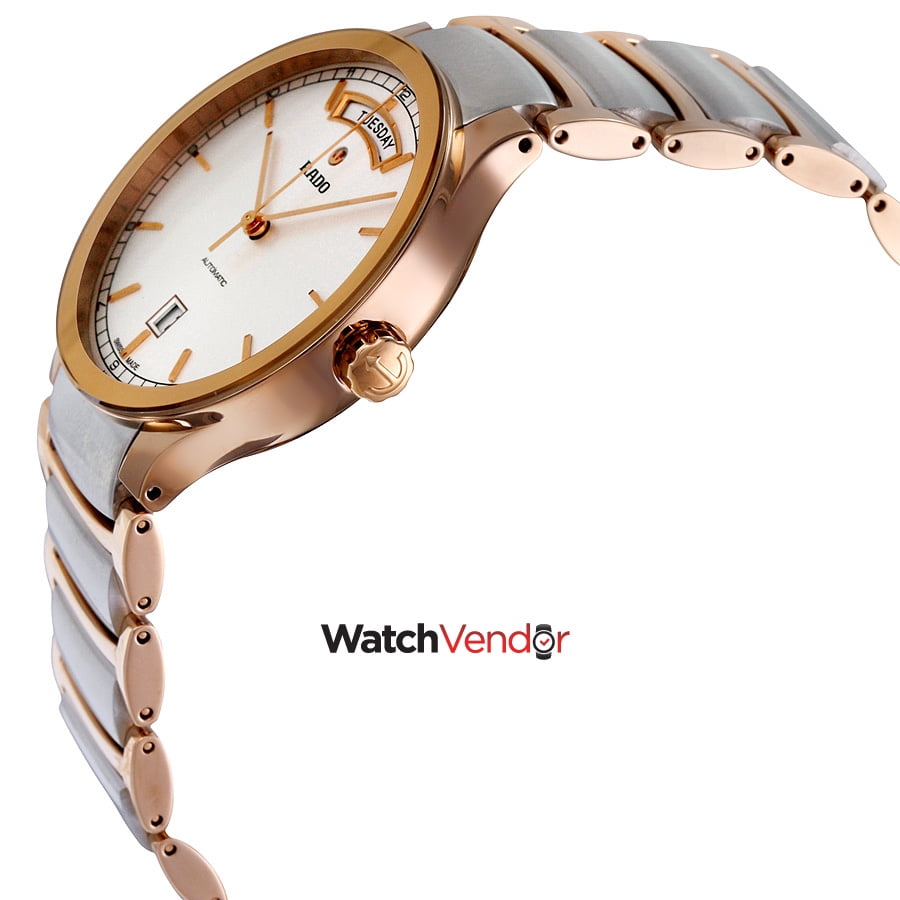 Rado Centrix Day Date White Dial Men s Watch R30158113 Walmart