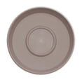 thumbnail image 4 of Bloem Terra Resin Saucer Tray: 6.5" Bottom Width - Pebble Stone Beige - Matte, Durable, Ribbed Bottom, Indoor and Outdoor, Fits 8" Bloem Terra Pots, 4 of 5