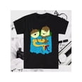 thumbnail image 1 of Camiseta de Hora de Aventuras de la Princesa Chicle - 100 % algodón, blanca y negra, para hombre - Estilo urbano, 1 of 6