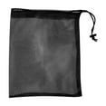 thumbnail image 1 of Home Textile Storage Mesh Bag Drawstring Gym Bag Nylon Mesh with Cord Lock Closure for Collecting Toys Travel and Sports, 1 of 3