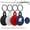 Black/White/Navy/Flame Red, variant on YUNOVA Airtag Keychain Holder Case for Apple Airtag, 4 Pack of IPX8 Waterproof, Fully Shockproof, Anti Scratch Airtag Holder Case for Key, Kid, Bag, Luggage, Pets Collar