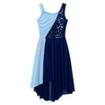 thumbnail image 5 of Vestido de baile de Ballet lírico brillante para niñas, leotardo de gimnasia rítmica, vestido de danza contemporánea, disfraz de salón de patinaje artístico, 5 of 5