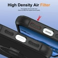 thumbnail image 6 of Case for iPhone 16 Magnetic Ring Holder Bracket Slim Case, Rugged Shockproof Hybrid Military Grade Protection Cover for iPhone 16, Compatible with MagSafe Wireless Charging,  Black, 6 of 8