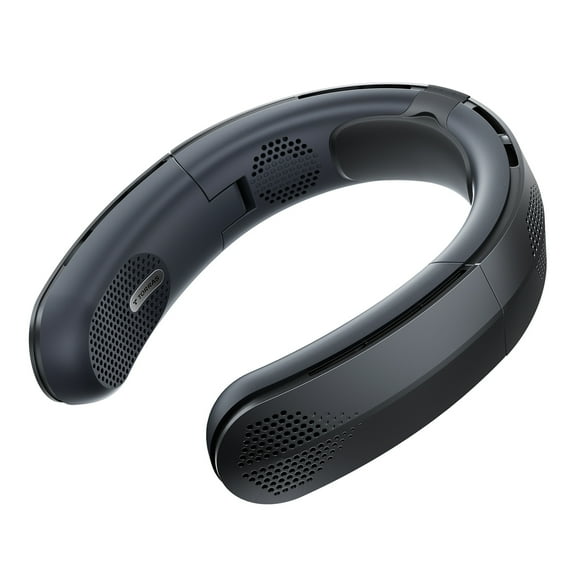 TORRAS Portable Foldable Neck Fan, COOLiTE with 4,000-mAh Battery (Space Black), X00FG2D001