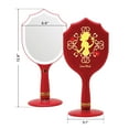 thumbnail image 2 of Impressions Vanity Disney Princess Snow White Handheld LED Compact Makeup Mirror with Standing Base, 2 of 6