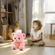 thumbnail image 5 of Oso de peluche de 35 cm y 13,8 pulgadas con pelusa para niños y niñas, ideal como regalo de cumpleaños o vacaciones., 5 of 6