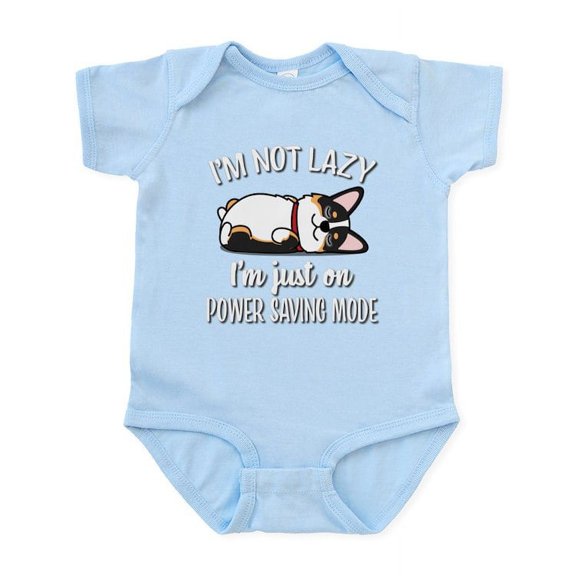 CafePress - Black Tricolor Corgi Body Suit - Baby Light Bodysuit, Size Newborn - 24 Months