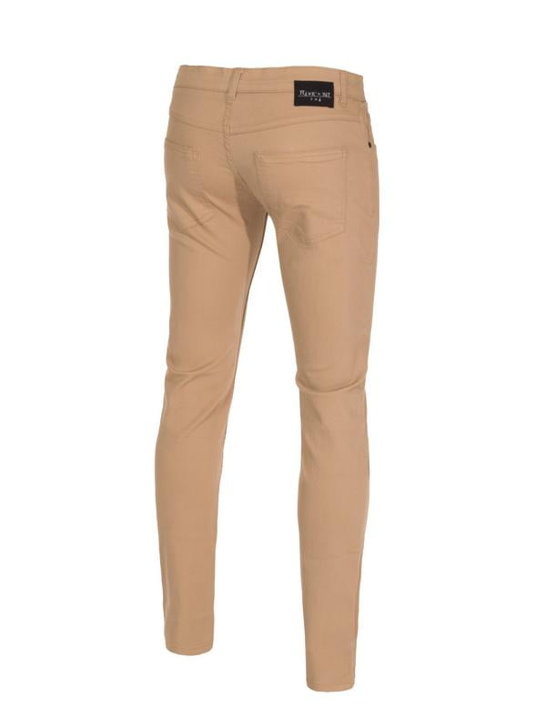 khaki stretch jeans