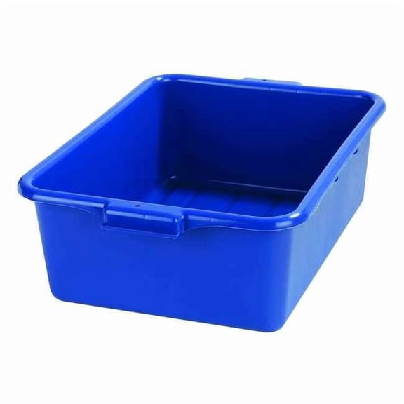 Carlisle Foodservice Tote Box, Blue, Polyethylene N4401114